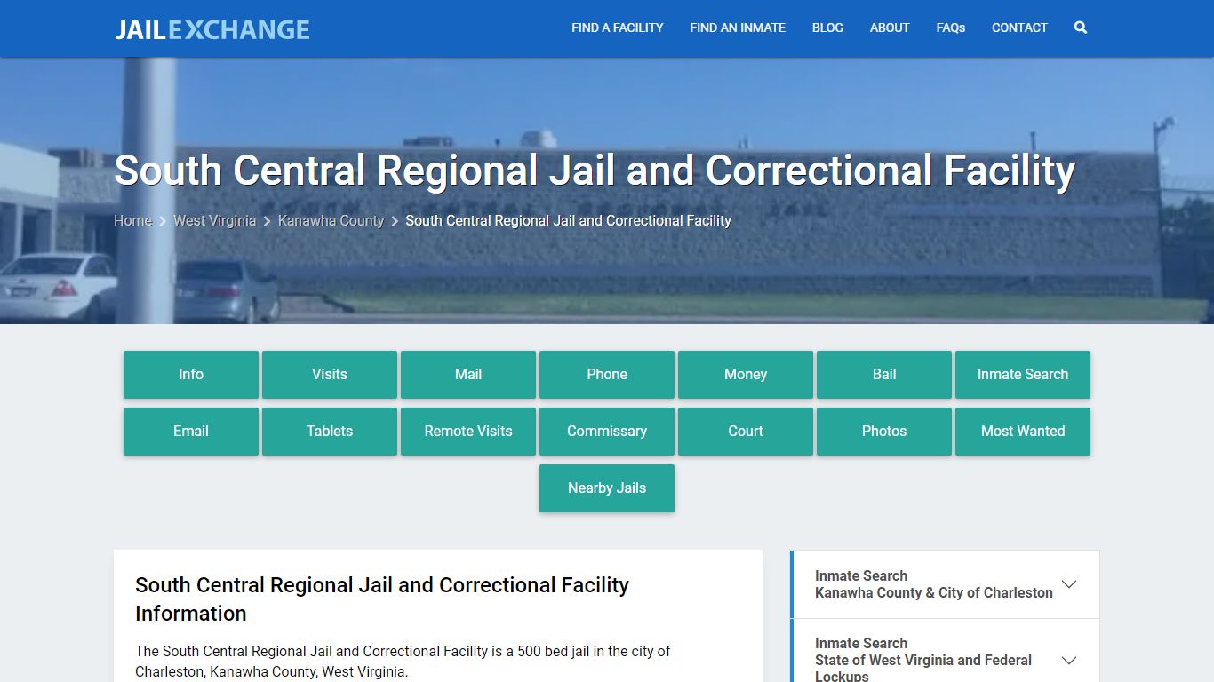 South Central Regional Jail and Correctional Facility - Jail Exchange